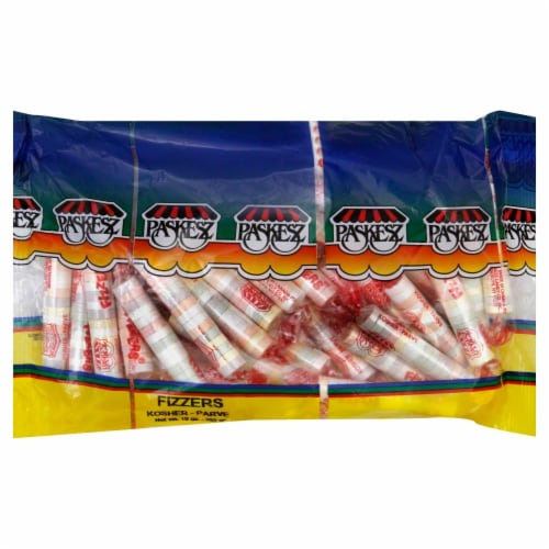 Paskesz Fizzers Candy Perspective: front