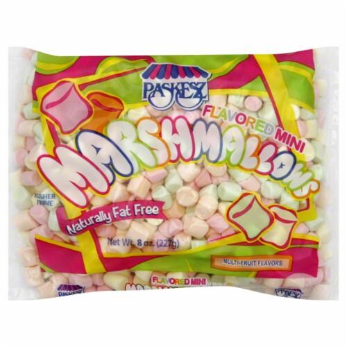 Paskesz Flavored Mini Marshmallows Perspective: front