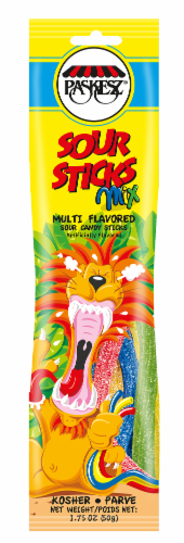Paskesz Sour Sticks Mix Perspective: front