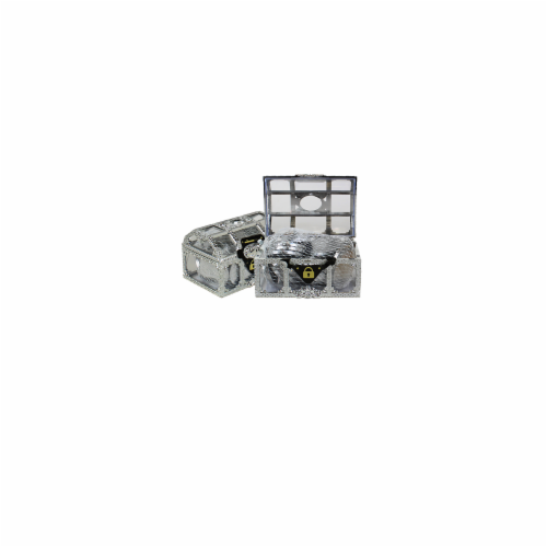 Paskesz Chanukah Chocolate Candy Treasure Chest Perspective: front