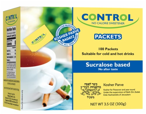 Paskesz Control No Calorie Sweetener Perspective: front