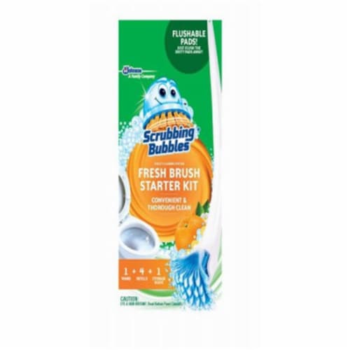 Scrubbing Bubbles Fresh Brush Flushable Refills, Citrus - Convenient and  Thorough Clean for Your Toilet, 10 Pads