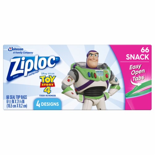 Ziploc Disney Pixar Toy Story 4 Snack Bags 66 Ct King Soopers