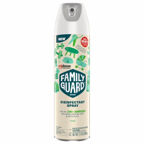 Family Guard™ Fresh Scent Disinfectant Spray Perspective: front