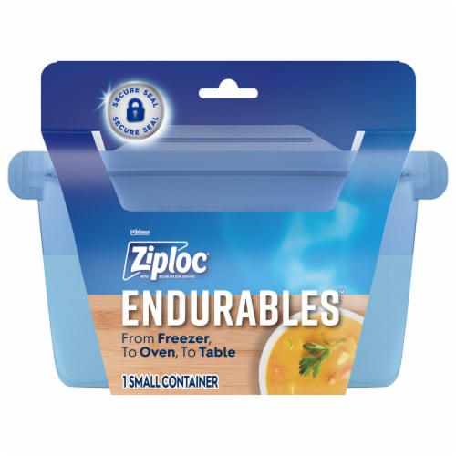 Ziploc® Endurables™ Small Container Reusable Silicone Press To Seal Food  Storage Container, 2 pk - Food 4 Less