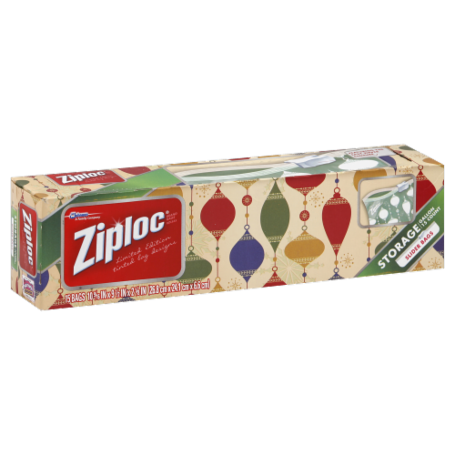 Ziploc® Holiday Designs Gallon Slider Storage Bags, 12 ct - Kroger