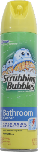 Scrubbing Bubbles Lemon Bathroom Cleaner Perspective: front