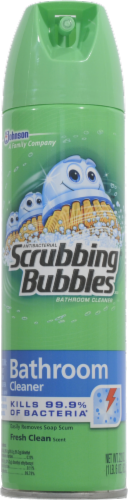 Scrubbing Bubbles Fresh Bathroom Cleaner Perspective: front