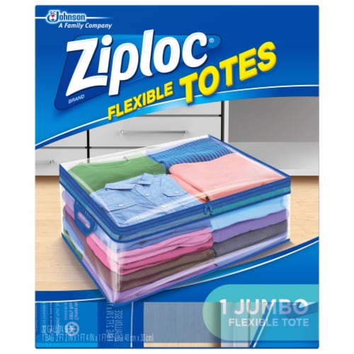 Ziploc Flexible Totes Jumbo Organizer, 22 gal - Smith's Food and Drug