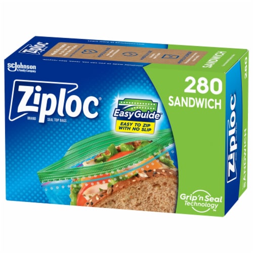 GLAD ZIPLOCK SANDWICH BAGS, Plastic Bags