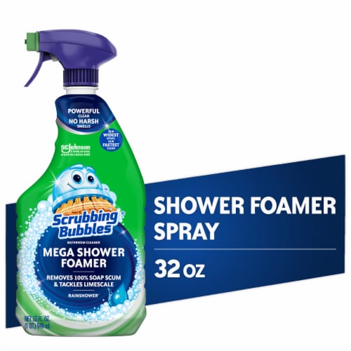 Scrubbing Bubbles® Rainshower Scent Mega Shower Foamer Bathroom Cleaner, 32  fl oz - King Soopers