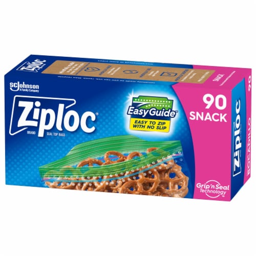 Ziploc Zipper Storage Bags, 2 Gallon, 100 ct, Clear