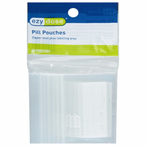 Ezy Dose® Disposable Pill Pouches Perspective: front