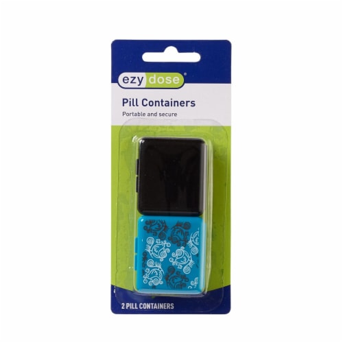 Ezy Dose Pockettes Pill Containers Perspective: front