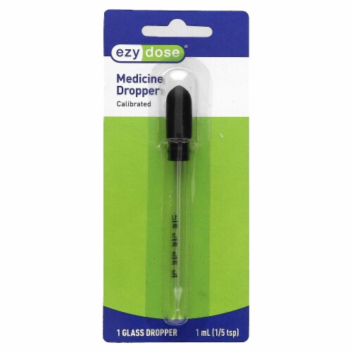 Ezy Dose® Medicine Glass Dropper Perspective: front