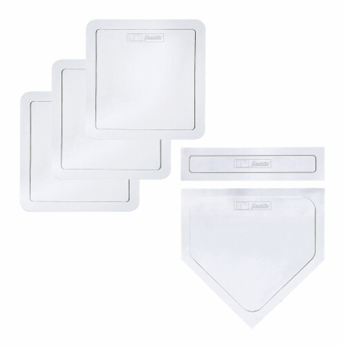 Franklin® MLB® Throw Down Rubber Base Set Perspective: front