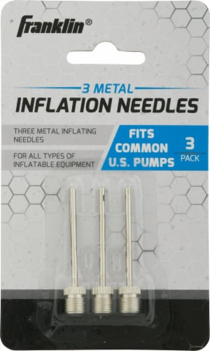Franklin® Metal Inflation Needles Perspective: front