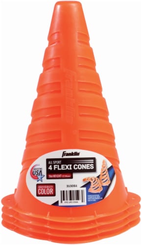 Franklin Sports MLS Flexi Cones - 4ct