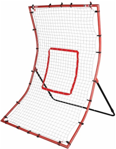 Franklin MLB 2 in 1 Switch Hitter Pitch Target and Return Trainer Perspective: front