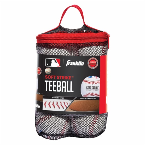 Franklin MLB Soft Strike Teeballs Perspective: front