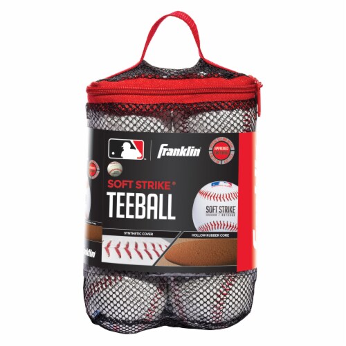 Franklin MLB Soft Strike Teeballs Perspective: front
