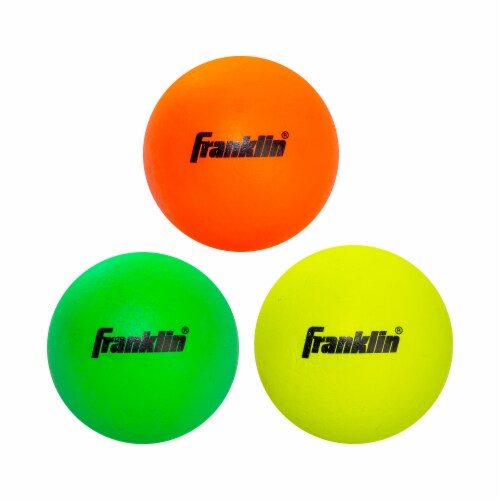 Franklin Youth Lacrosse Balls - 3 Pack Perspective: front