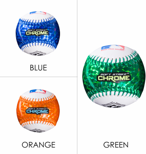 Franklin MLB® Soft Strike® Chrome Tee-Ball Perspective: front