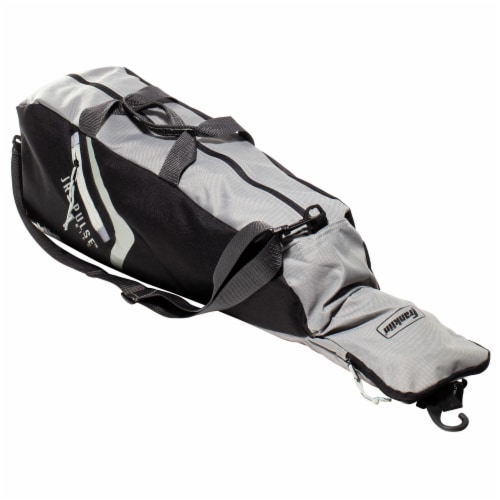 Franklin Junior Equipment Bag - Black/Gray Perspective: front
