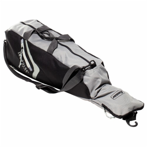 Franklin Sports MLB Batpack Bag - Youth Baseball, Softball and Teeball Bag  - Black/Gray 