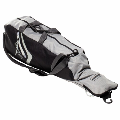 Franklin Junior Equipment Bag - Black/Gray Perspective: front