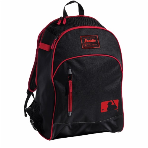Franklin MLB Bat Pack - Black/Red Perspective: front