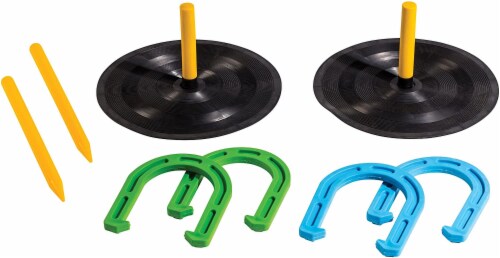 Franklin® Rubber Horseshoe Set Perspective: front