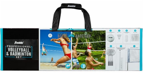 Franklin Professional Volleyball and Badminton Set Perspective: front