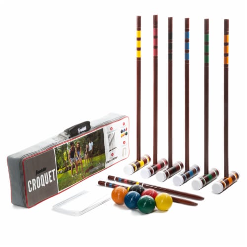 Franklin Family Croquet Set Perspective: front