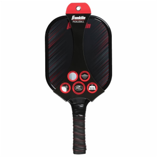 Franklin Red Alum Pickleball Padle Perspective: front