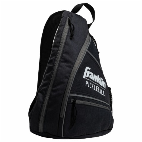 Franklin Pickleball Sling Bag - Charcoal Perspective: front