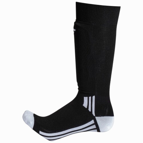 Franklin ACD Soccer Shinguard Socks - Black Perspective: front