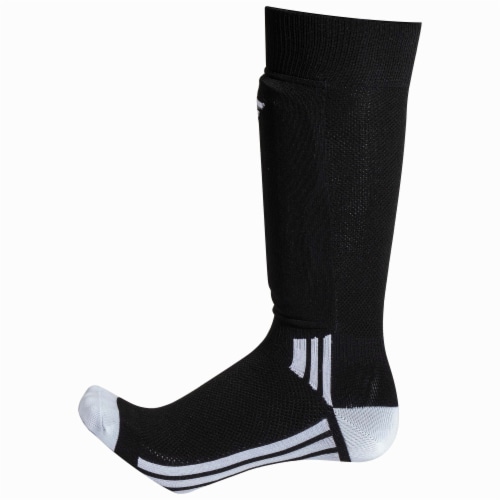Franklin ACD Soccer Shinguard Socks - Black Perspective: front