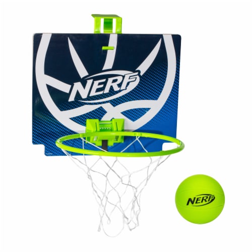Nerf Nerfoop Mini Over the Door Basketball Hoop Set - Green - 2 pc