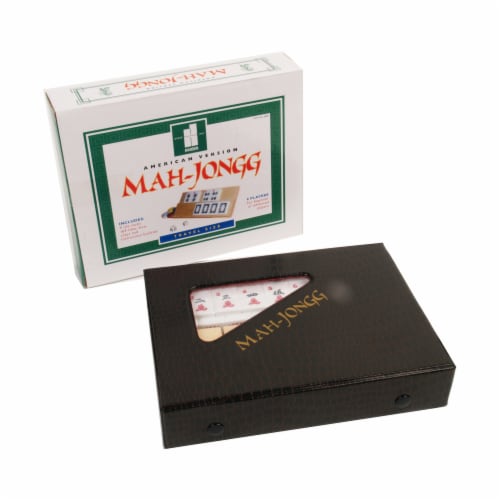 John N. Hansen Co. Mah Jongg Travel Tile Game Set Perspective: front