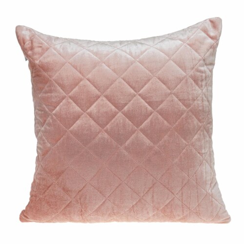 Parkland Collection Milo Transitional Pink Throw Pillow Perspective: front
