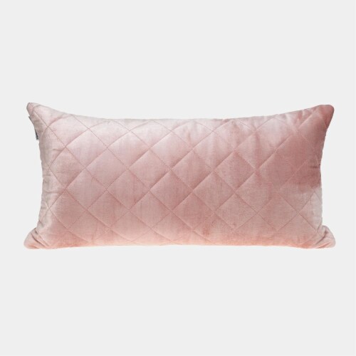 Parkland Collection Milo Transitional Pink Throw Pillow Perspective: front