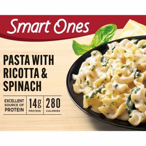 Smart Ones Pasta with Ricotta & Spinach with Creamy White Sauce Frozen Meal