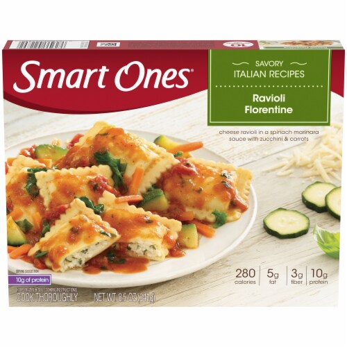 Smart Ones Ravioli Florentine Perspective: front