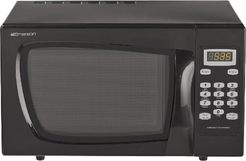 Emerson discount black microwave