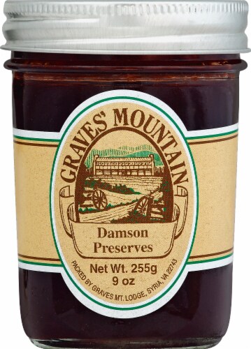 Graves' Mountain Damson Preserves Perspective: front