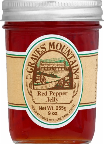 Graves' Mountain Red Pepper Jelly Perspective: front