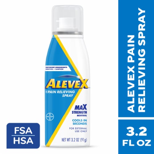 Aleve X™ Pain Relieving Spray Perspective: front