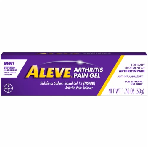 Aleve Arthritis Pain Gel Perspective: front