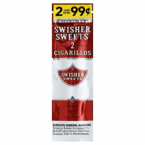 Swisher Sweets Cigarillos Perspective: front
